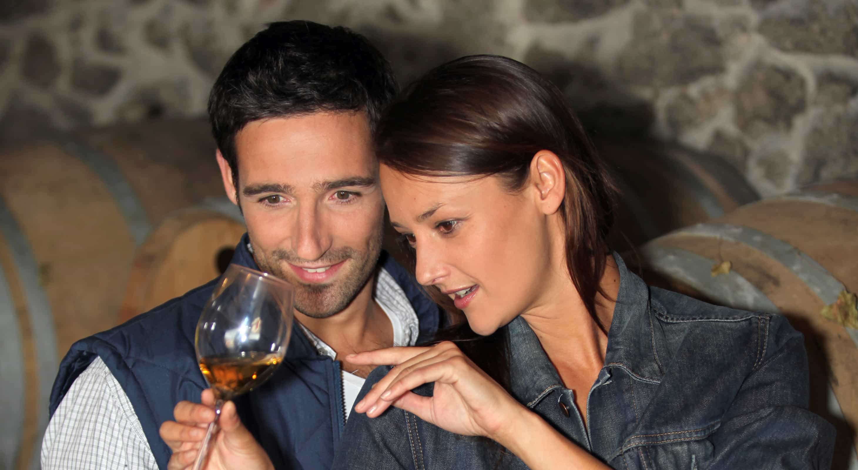 Couple wine tasting - Boone, NC dining guide